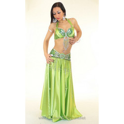 Nouvelle danse orientale du ventre de femmes costumes de costumes robe jupe  à manches longues de danse portent style oriental robe robe de danse