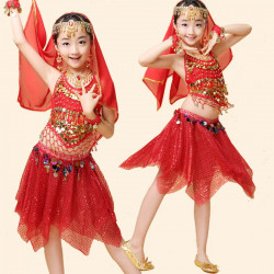 Déguisement Danseuse Orientale Fille - Costume exotique pour une danse  envoûtante - déguiz-fêtes