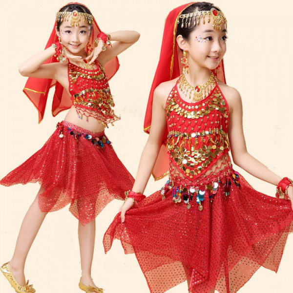 Déguisement de danseuse orientale - rouge - Kiabi - 25.00€