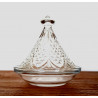 Mini tajine en verre transparent