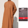 Djellaba homme col mao couleur DAFFAH