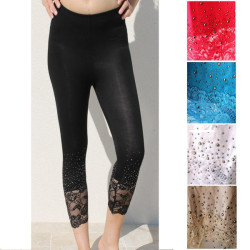 Legging dentelle Femme Livraison rapide LEGAUB 9 90