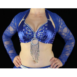 Bolero De Danse Orientale Bleu Bobr 11 90